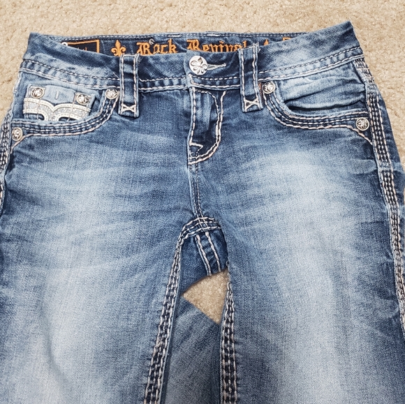 Rock Revival Sakai Ankle Skinny Stretch Jeans - Picture 2 of 14